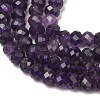 Natural Amethyst Beads Strands GG-CBA59DD-A01-5x8mm-5