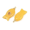 Dyed Natural White Jade Pendants X-G-Z134-06G-01-2