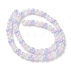 Electroplate & Gradient Color Glass Beads Strands LAMP-M023-03-01-4