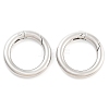 Non-Tarnish 304 Stainless Steel Spring Gate Rings STAS-Q032-1B-2