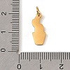 304 Stainless Steel with Enamel Pendants SA-CBAAF93-G09-3
