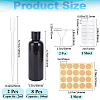 PET Flip Top Cap Bottle AJEW-GF009-91B-2