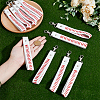 12Pcs Imitation Leather Pendant Decorations KEYC-DR0001-19B-4