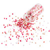 Opaque Glass Round Seed Beads GLAA-TAC0025-07A-04-2
