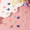 20Pcs 4 Colors Acrylic Charms MACR-TA0002-55A-4