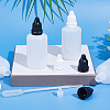 10Pcs 2 Styles PE Plastic Refillable Bottles AJEW-GF0013-39A-4