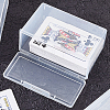 Plastic Card Storage Boxes with Hinged Lids LS-CON-WH20010-06A-7