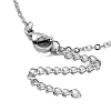 Non-Tarnish 304 Stainless Steel Pendant Necklaces NJEW-B078-04P-3