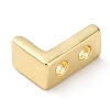 Rack Plating Brass Slide Charms KK-M254-15G-L-2