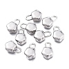 Tarnish Resistant 304 Stainless Steel Charms STAS-K207-54P-1