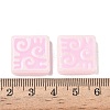 Dyed & Heated Baking Paint Glass Beads LAMP-D004-03F-3