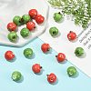 20Pcs 2 Colors Handmade Porcelain Beads PORC-FS0001-58-5