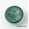 Natural Moss Agate Cabochons X-G-MOSS8x4-2