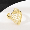 Brass Adjustable Cuff Rings RJEW-C139-16B-G-3