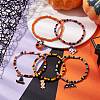 5Pcs Glass Seed Beaded Stretch Bracelets Sets BJEW-JB10939-5