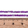 Transparent Glass Beads Strands EGLA-N028-01A-A03-5