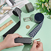 3Pcs 3 Colors Polyester Arrow Ribbon OCOR-BC0006-71-3