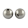 Tarnish Resistant 201 Stainless Steel Beads STAS-R033-5mm-1