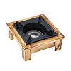 Wooden Frame Aluminium Portable Camping Stoves FIND-WH0152-409-1