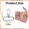 15Pcs Alloy Swivel Clasps FIND-GF0008-19P-2