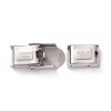 201 Stainless Steel Watch Band Clasps STAS-P221-22A-P-3