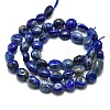 Natural Lapis Lazuli Beads Strands X-G-O186-B-17-2
