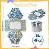 Hexagon Laser Window Paper Gift Boxes CON-FZC0002-001C-03-3