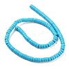 Synthetic Turquoise Beads Strands TURQ-G110-6x3mm-06-4