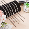 Stainless Steel Curb Chain Necklaces for Men Women NJEW-TAC0001-018-5