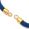 Nylon Cords Bracelet Makings Fit for Connector Charms AJEW-P116-02G-41-2