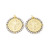 Rack Plating Brass Pendants KK-P269-16G-B-1