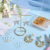 600Pcs 2 Colors Brass Eye Pin KK-SP0001-68A-4
