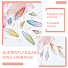 16Pcs Resin Earrings Accessories RESI-PH0001-47-6
