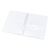 PP Plastic DIY Transparent Photo Album Scrapbooking AJEW-WH0223-26-8