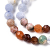Natural & Synthetic Mixed Gemstone Beads Strands G-D080-A01-01-27-3
