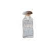 Rectangle Miniature Glass Empty Bottle Ornaments BOTT-PW0006-09-1