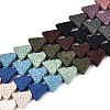 Natural Lava Rock Beads Strands G-N257-21A-01-4