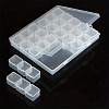30 Slots Plastic Craft Organizer Case PW-WG58977-01-1
