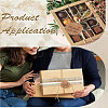 200Pcs Kraft Paper Gift Tags SCRA-LP0001-02-3