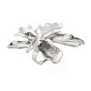 Flower Alloy Adjustable Rings for Women LS-RJEW-B108-01P-5
