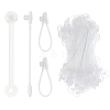 300Pcs PP Plastic Price Tag Chains FIND-FH0011-69A-1
