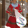 Ethnic Style Embroidery Polyester Ribbons OCOR-WH0077-34B-4