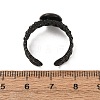Curb Chains Shapes 304 Stainless Steel Ring Components STAS-P454-04A-B-3