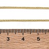 1MM Brass Round Snake Chain Necklaces for Women KK-CBA4FD4-06G-5