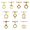 Tibetan Style Toggle Clasps TIBE-TA0001-20AG-2