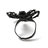 Alloy Spider Adjustable Ring for Halloween RJEW-O048-01EB-3