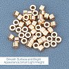 ARRICRAFT 50Pcs Brass Spacer Beads KK-AR0003-18-3