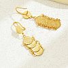 Elegant Vintage Coin Tassel Earrings for Women YU0118-1