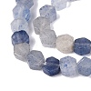 Natural Blue Aventurine Beads Strands GG-N002-02A-04-4