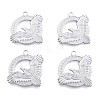 Non-Tarnish 201 Stainless Steel Pendants STAS-N098-268P-2